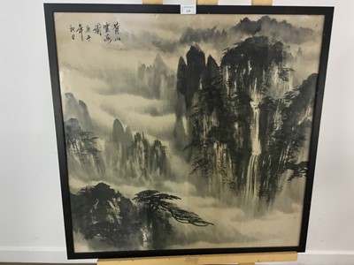 Lot 135 - CHINESE WATERCOLOUR ON PAPER