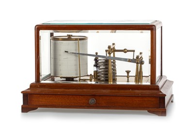 Lot 1057 - NEGRETTI & ZAMBRA BAROGRAPH