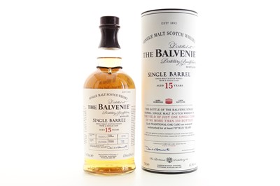 Lot 285 - BALVENIE 1996 15 YEAR OLD SINGLE BARREL #8795