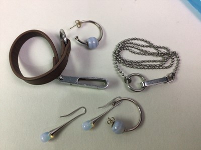 Lot 205 - COLLECTION OF SILVER AND OTHER JEWELLERY