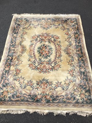 Lot 211 - LARGE CHINESE FLOOR RUG