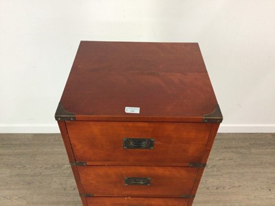 Lot 121 - CAMPAIGN STYLE CHEST