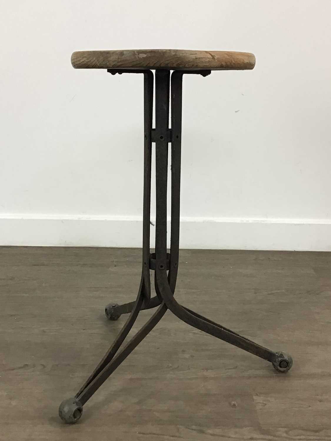 Lot 217 - INDUSTRIAL STYLE STOOL
