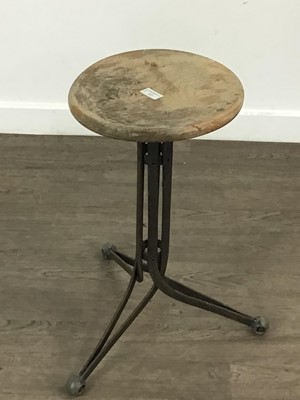 Lot 217 - INDUSTRIAL STYLE STOOL