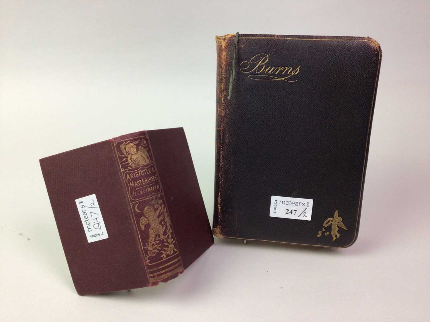 Lot 247 - THE POETICAL WORKS AND LETTERS OF ROBERT BURNS