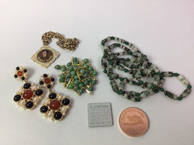 Lot 335 - COLLECTION OF COSTUME JEWELLERY