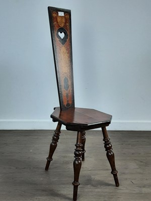 Lot 303 - VICTORIAN SPINNING CHAIR
