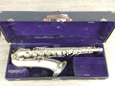 Lot 1060 - C. G. CONN LTD. OF ELKHART, SAXOPHONE