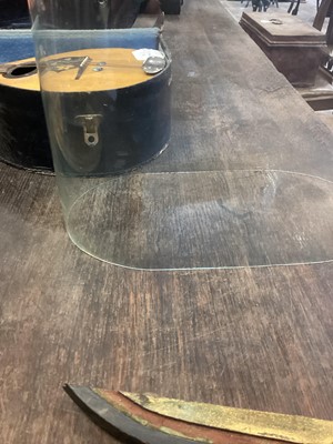 Lot 1 - FRENCH GILT METAL AND CHAMPLEVE ENAMEL MANTEL CLOCK