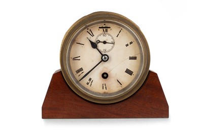 Lot 6 - BRASS CASED SHIP'S CLOCK