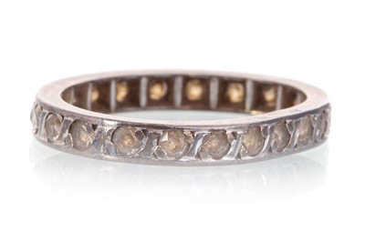 Lot 598 - ETERNITY RING