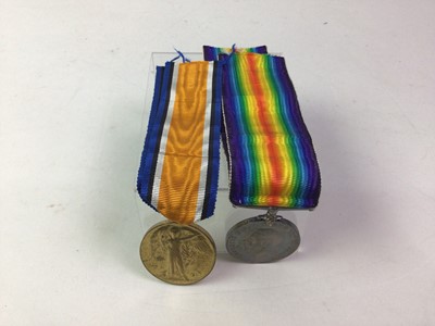 Lot 440 - PAIR OF WWI CAMPAIGN MEDALS