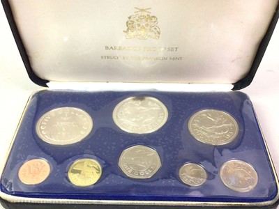 Lot 524 - EIGHT BARBADOS PROOF SETS
