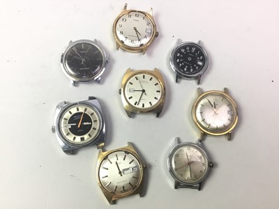 Lot 496 - GROUP OF 1970'S-80'S WRIST WATCHES