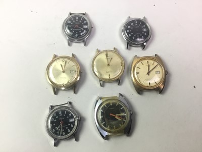 Lot 496 - GROUP OF 1970'S-80'S WRIST WATCHES