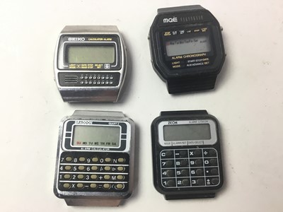 Lot 497 - GROUP OF DIGITAL WATCHES