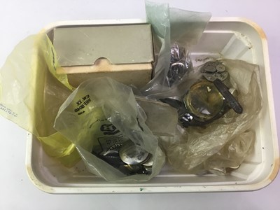 Lot 498 - GROUP OF VARIOUS WATCH PARTS