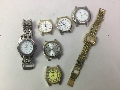 Lot 502 - GROUP OF VARIOUS WRIST WATCHES