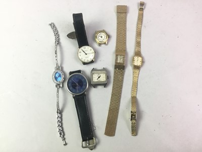 Lot 503 - GROUP OF VARIOUS WRIST WATCHES
