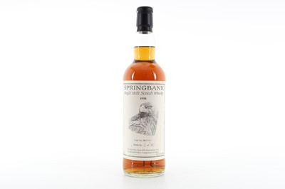 Lot 289 - SPRINGBANK 1998 14 YEAR OLD PRIVATE CASK #08/174-1