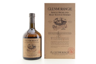 Lot 306 - GLENMORANGIE 10 YEAR OLD TRADITIONAL 100° PROOF 1L