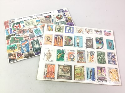 Lot 633 - GROUP OF STAMPS AND POSTCARDS