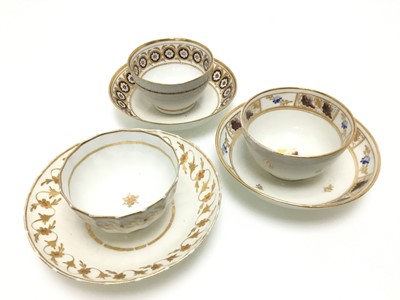 Lot 1547 - COLLECTION OF EARLY ENGLISH TEA BOWLS AND SAUCERS