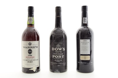 Lot 292 - 3 BOTTLES OF VINTAGE PORT