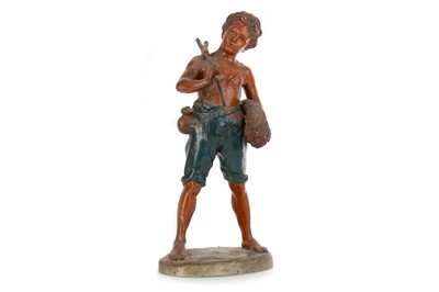 Lot 34 - COLD PAINTED SPELTER FIGURE