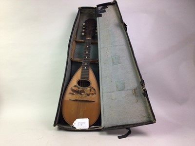 Lot 54 - ITALIAN BOWL BACK MANDOLIN
