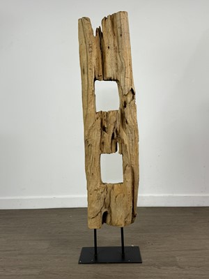 Lot 674 - ACACIA WOOD SCULPTURE