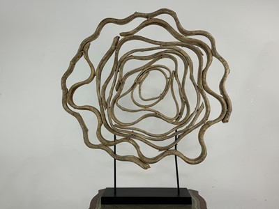 Lot 681 - JUNGLE VINE SCULPTURE