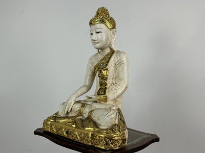 Lot 685 - THAI LANNA STYLE STUCCO BUDDHA