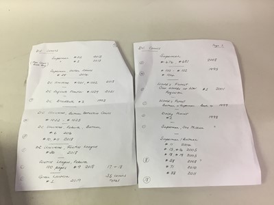 Lot 699 - DC COMICS, COLLECTION OF COMIC BOOKS