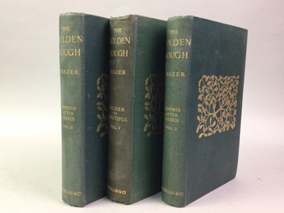 Lot 732 - FRAZER, J. G. THE GOLDEN BOUGH, GROUP  OF BOOKS