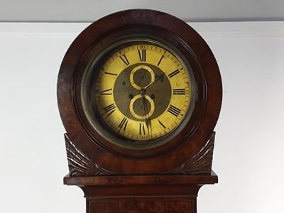 Lot 695 - SCOTTISH DRUMHEAD LONGCASE CLOCK