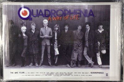 Lot 15 - QUADROPHENIA POSTER