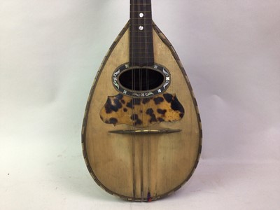 Lot 63 - ITALIAN BOWL BACK MANDOLIN