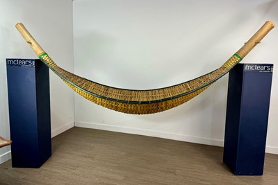 Lot 735 - BAMBOO HAMMOCK