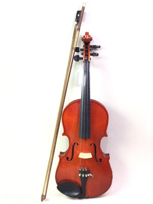 Lot 65 - CHINESE 7/8 SIZE VIOLIN