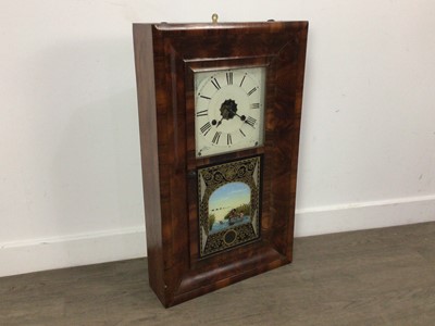 Lot 258 - TWO AMERICAN WALL CLOCKS