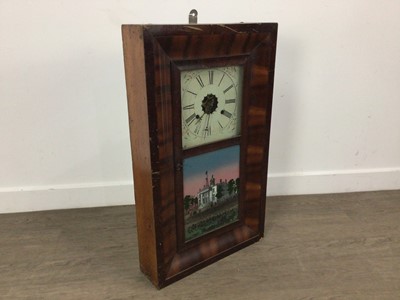 Lot 258 - TWO AMERICAN WALL CLOCKS