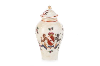 Lot 13 - SAMSON OF PARIS, ARMORIAL URN AND COVER