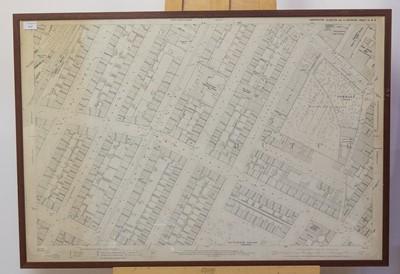 Lot 666 - LATE VICTORIAN ORDNANCE MAP