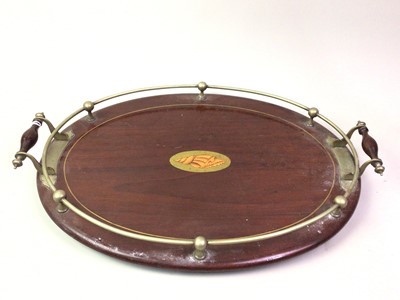 Lot 272 - COLLECTION OF SERVING TRAYS