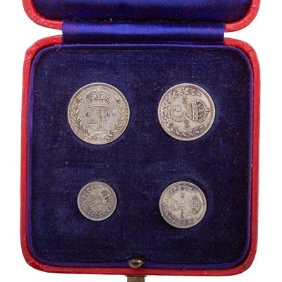 Lot 27 - SET OF MAUNDY MONEY