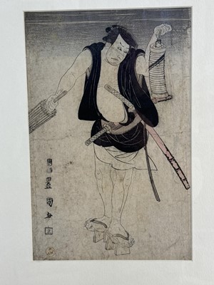 Lot 1514 - JAPANESE WOODBLOCK PRINT BY UTAGAWA TOYOKUNI