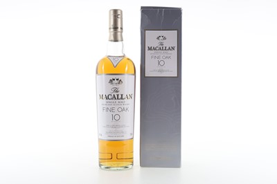 Lot 316 - MACALLAN 10 YEAR OLD FINE OAK