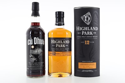 Lot 324 - HIGHLAND PARK 12 YEAR OLD AND CU DHUB