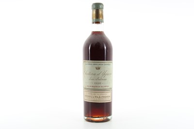 Lot 314 - CHATEAU D'YQUEM 1950 PREMIER CRU